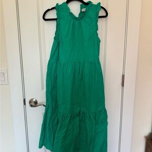 Teal J Crew Factory Sundress